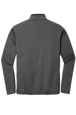 Port Authority Silk Touch Performance 1/4-Zip (Steel Grey/ Black)