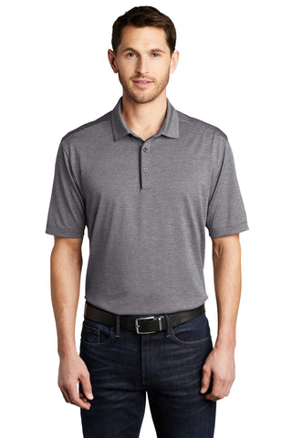 Port Authority Shadow Stripe Polo (Shadow Grey)