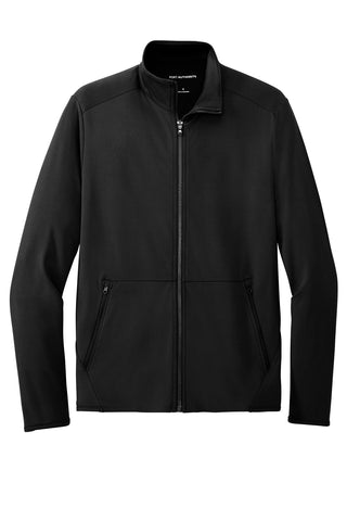 Port Authority Accord Stretch Fleece Full-Zip (Black)