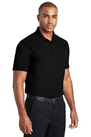 Port Authority EZPerformance Pique Polo (Black)