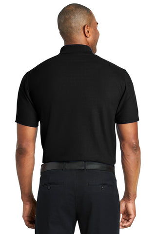 Port Authority EZPerformance Pique Polo (Black)