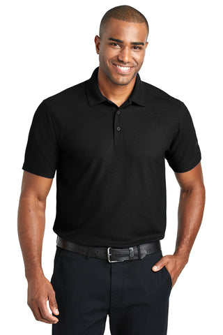 Port Authority EZPerformance Pique Polo (Black)