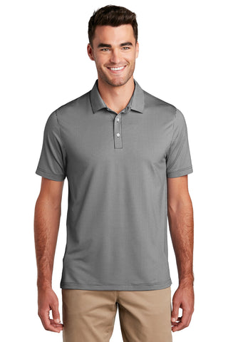 Port Authority Gingham Polo (Black/ White)