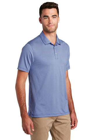 Port Authority Gingham Polo (True Royal/ White)