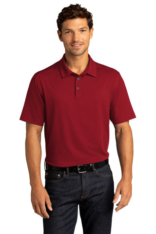 Port Authority City Stretch Polo (Garnet)