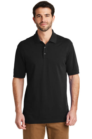 Port Authority EZCotton Polo (Black)