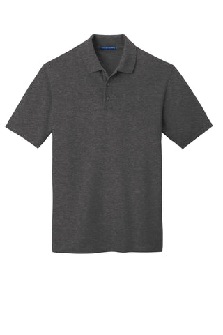 Port Authority EZCotton Polo (Charcoal Heather)