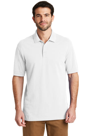 Port Authority EZCotton Polo (White)