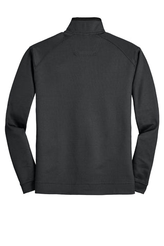 Port Authority Vertical Texture 1/4-Zip Pullover (Iron Grey/ Black)