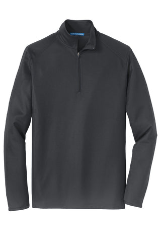 Port Authority Pinpoint Mesh 1/2-Zip (Battleship Grey)