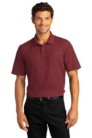 Port Authority SuperPro React Polo (Burgundy)