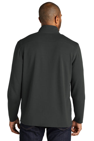 Port Authority Microterry 1/4-Zip Pullover (Charcoal)