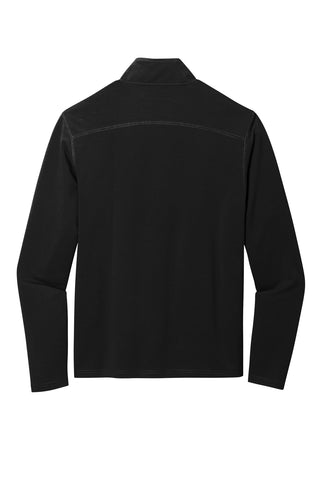 Port Authority Microterry 1/4-Zip Pullover (Deep Black)