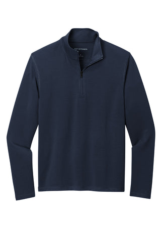 Port Authority Microterry 1/4-Zip Pullover (River Blue Navy)