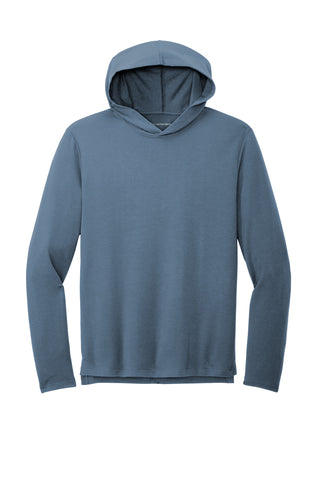 Port Authority Microterry Pullover Hoodie (Dusk Blue)