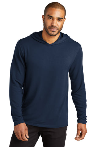 Port Authority Microterry Pullover Hoodie (River Blue Navy)