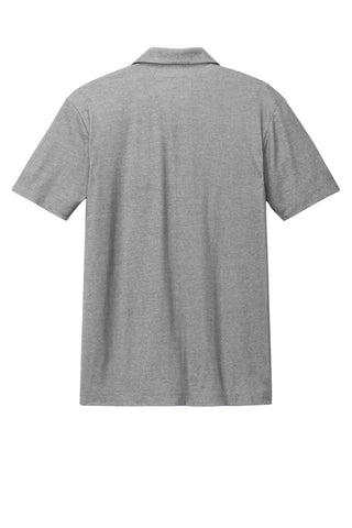 Port Authority Fine Pique Blend Polo (Charcoal Heather)