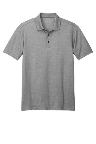 Port Authority Fine Pique Blend Polo (Charcoal Heather)