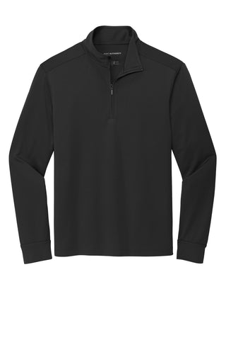 Port Authority C-FREE Snag-Proof 1/4-Zip (Deep Black)