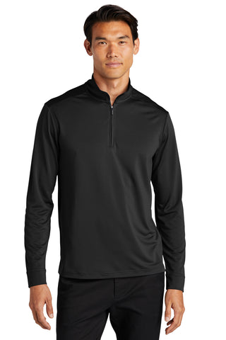 Port Authority C-FREE Snag-Proof 1/4-Zip (Deep Black)