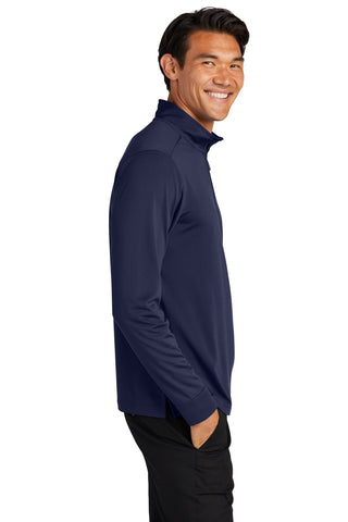 Port Authority C-FREE Snag-Proof 1/4-Zip (True Navy)