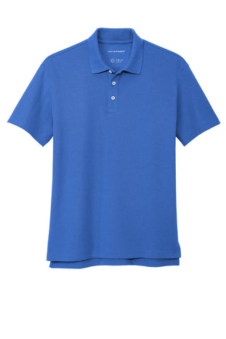 Port Authority C-FREE Cotton Blend Pique Polo (True Blue)