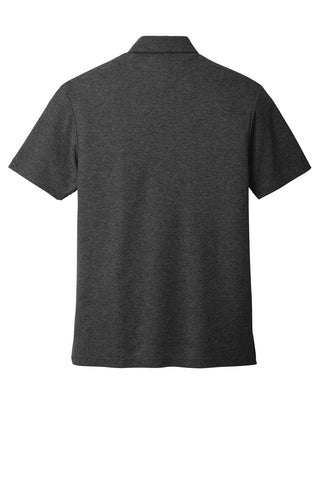 Port Authority C-FREE Cotton Blend Pique Pocket Polo (Charcoal Heather)