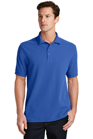 Port & Company Combed Ring Spun Pique Polo (Royal)