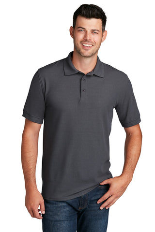 Port & Company Core Blend Pique Polo (Charcoal)