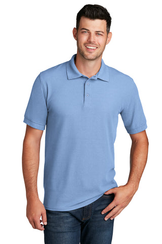 Port & Company Core Blend Pique Polo (Light Blue)