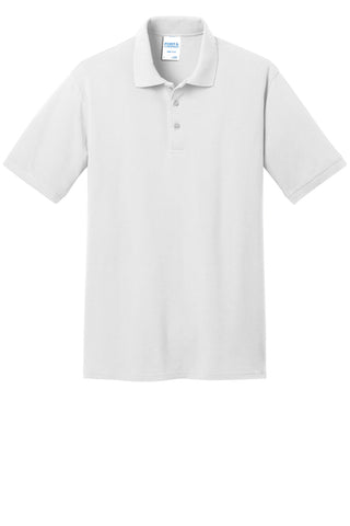 Port & Company Core Blend Pique Polo (White)