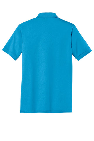 Port & Company Core Blend Jersey Knit Polo (Aquatic Blue)