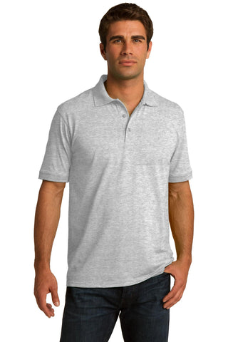 Port & Company Core Blend Jersey Knit Polo (Ash)