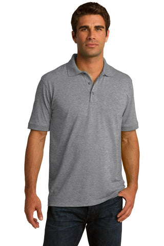 Port & Company Core Blend Jersey Knit Polo (Athletic Heather)