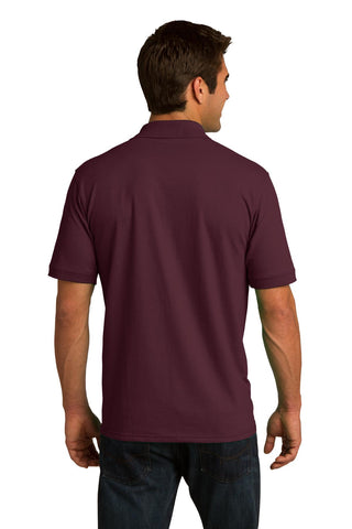 Port & Company Core Blend Jersey Knit Polo (Athletic Maroon)