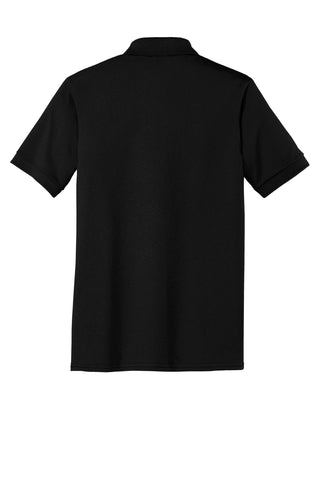 Port & Company Core Blend Jersey Knit Polo (Jet Black)