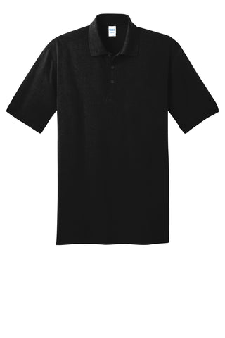 Port & Company Core Blend Jersey Knit Polo (Jet Black)