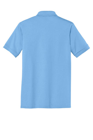 Port & Company Core Blend Jersey Knit Polo (Light Blue)