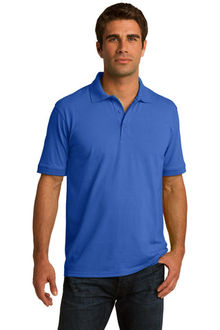 Port & Company Core Blend Jersey Knit Polo (Royal)