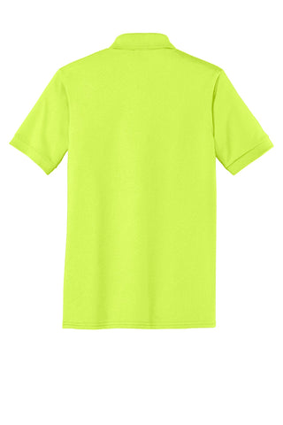 Port & Company Core Blend Jersey Knit Polo (Safety Green)