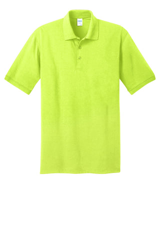 Port & Company Core Blend Jersey Knit Polo (Safety Green)