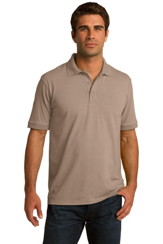 Port & Company Core Blend Jersey Knit Polo (Sand)