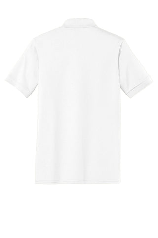 Port & Company Core Blend Jersey Knit Polo (White)