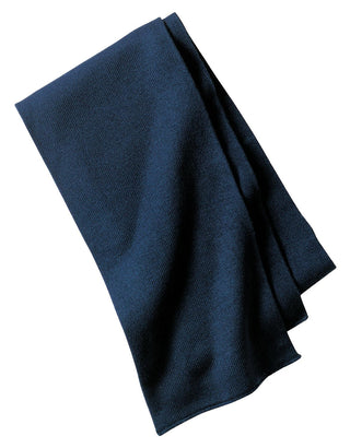 Port & Company Knitted Scarf (Navy)