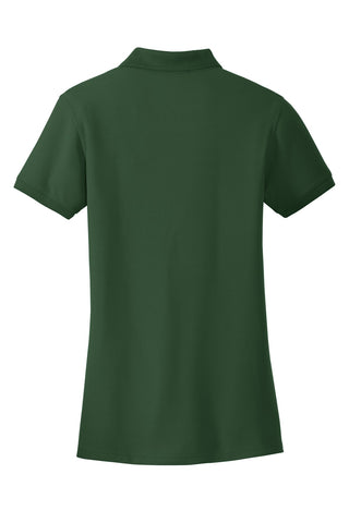 Port Authority Ladies Core Classic Pique Polo (Deep Forest Green)