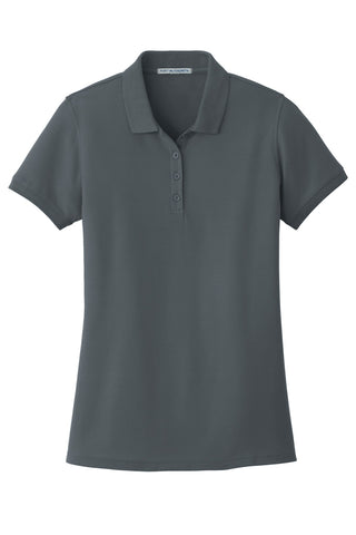 Port Authority Ladies Core Classic Pique Polo (Graphite)