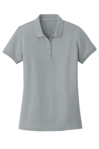 Port Authority Ladies Core Classic Pique Polo (Gusty Grey)