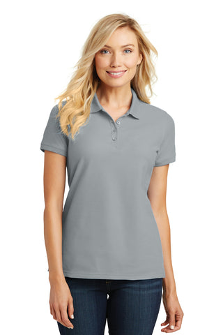 Port Authority Ladies Core Classic Pique Polo (Gusty Grey)