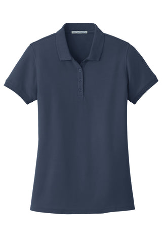 Port Authority Ladies Core Classic Pique Polo (River Blue Navy)