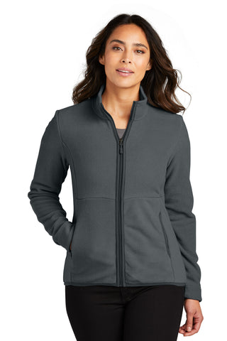 Port Authority Ladies Connection Fleece Jacket (Charcoal)